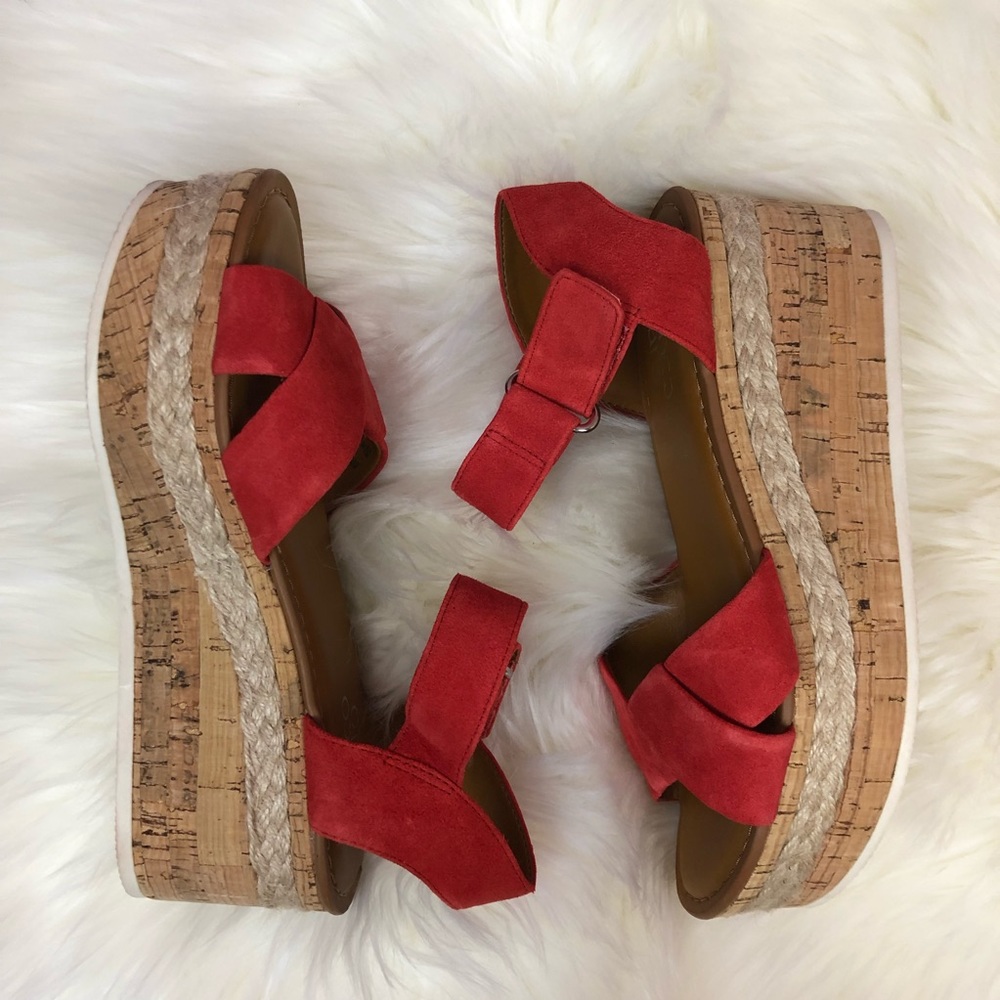 Franco Sarto Nelly Wedge Sandals *NWOT